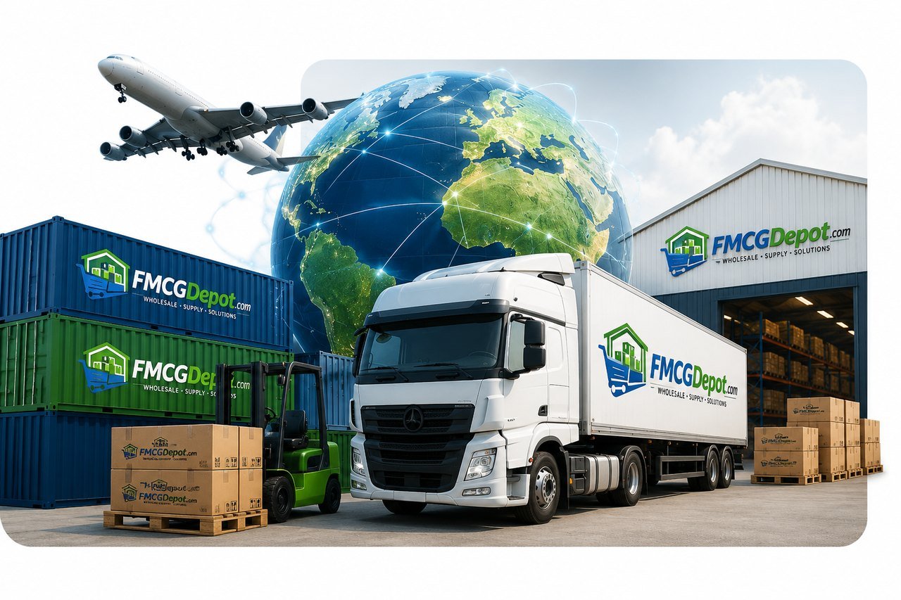 FMCG Depot global logistics — air, sea and road freight, warehousing and export