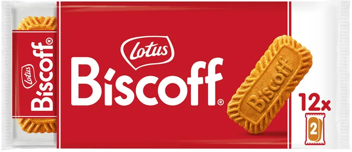 Lotus Biscoff caramelised biscuits — wholesale export stock